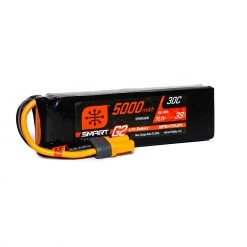 New ⌛ Spektrum 11.1V 5000mAh 3S 30C Smart G2 LiPo Battery: IC5 😉