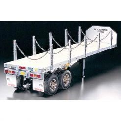 Best Pirce ⭐ Tamiya 1/14 Semi Flatbed Trailer Kit 🌟