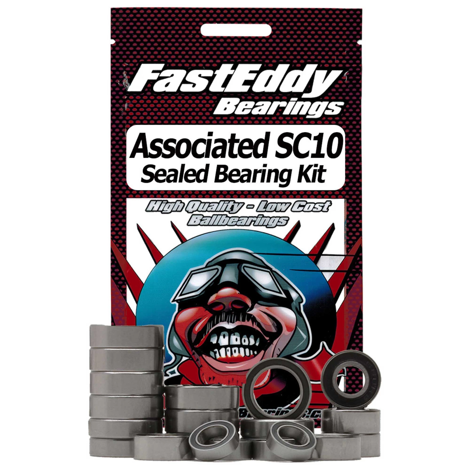 New โ๏ธ FastEddy Bearings Sealed Bearing Kit: Associated SC10 2WD ๐ 1 New โ๏ธ FastEddy Bearings Sealed Bearing Kit: Associated SC10 2WD ๐