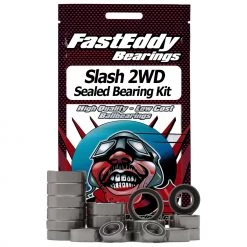 Outlet 🤩 FastEddy Bearings Sealed Bearing Kit: Traxxas Slash VXL 2WD 👍