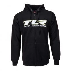 Hot Sale ❤️ Team Losi Racing Zip Black Hoodie, 3X-Large 🔥 -Cheap RC Cars And Trucks Store TLR0509XXXL A1 VUVJT93O