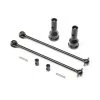 New 💯 Team Losi Racing Rear CV Driveshaft Set, Deep Yolk (2): 8X, 8XE 🔔