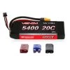 New ✨ Venom 7.4V 5400mAh 2S 20C DRIVE LiPo Battery: UNI 2.0 Plug ⌛
